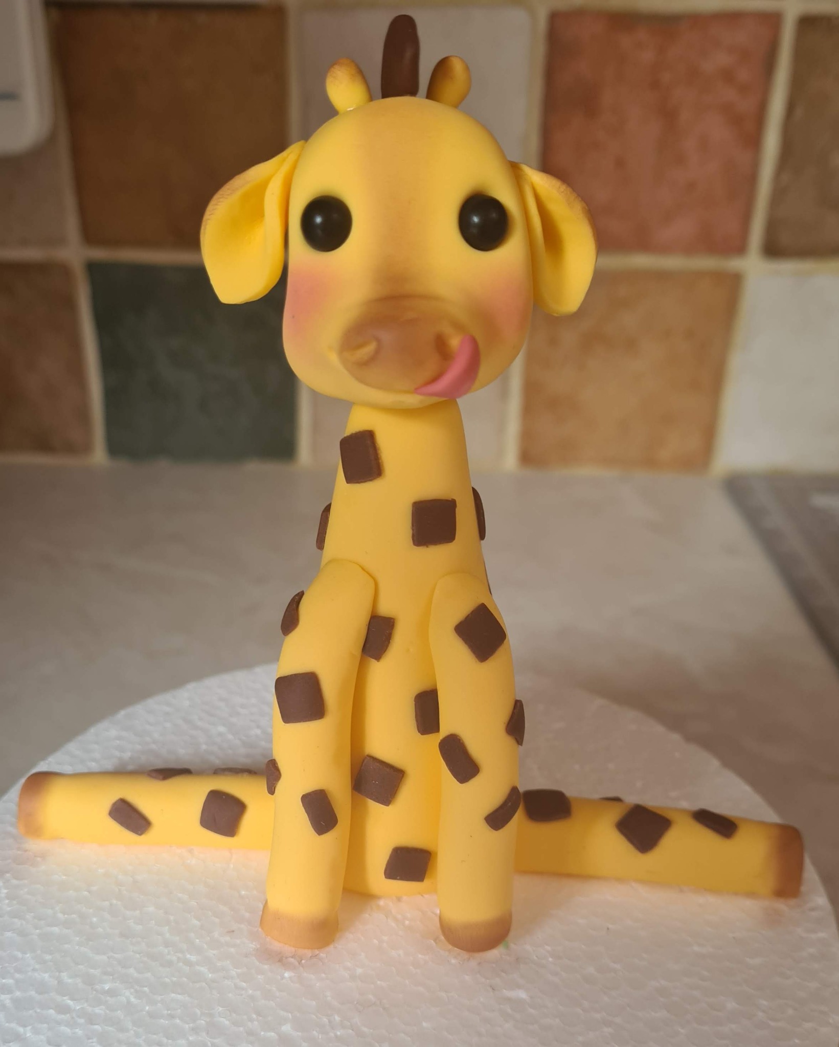 Bespoke handmade cake topper by Hazel