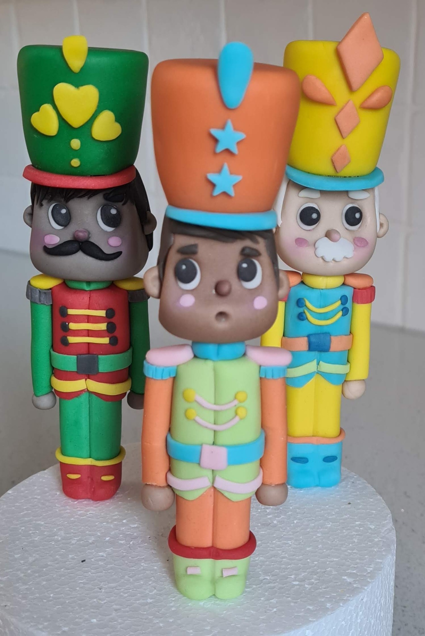 Bespoke military figure cake topper