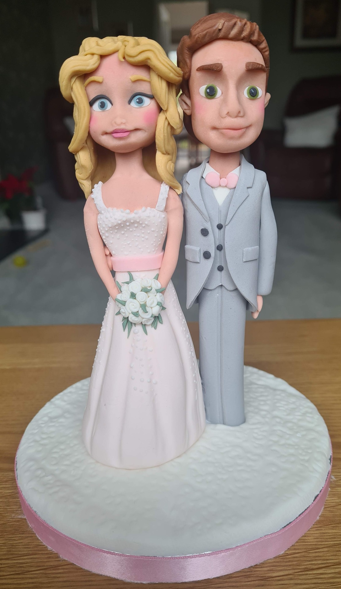 Bespoke handmade cake topper by Hazel