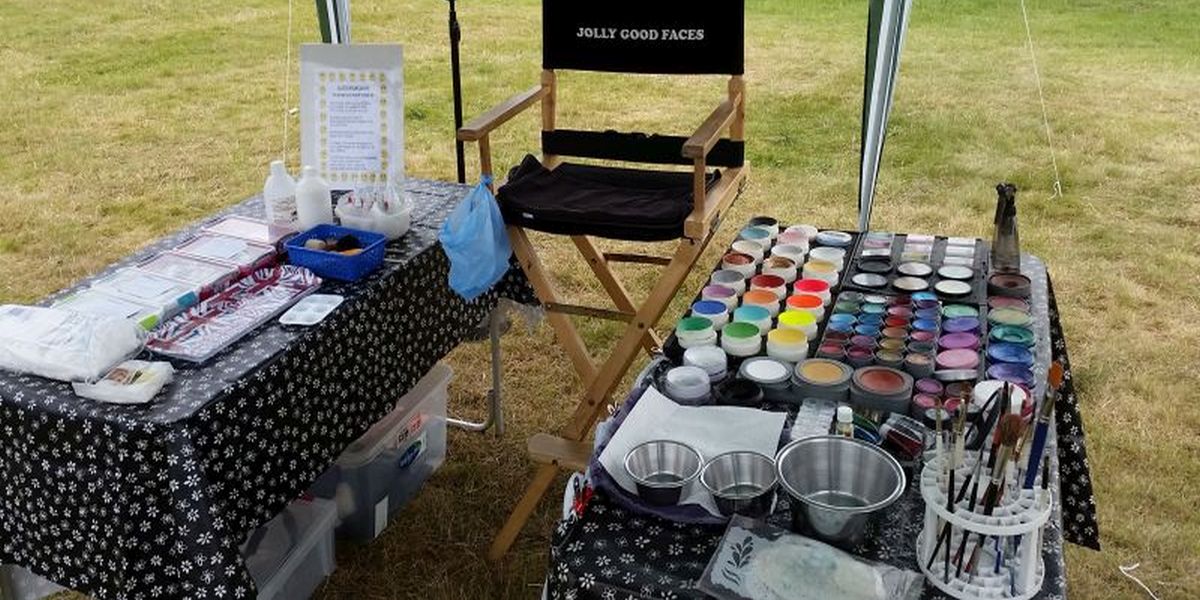Face painting by Jolly Good Productions