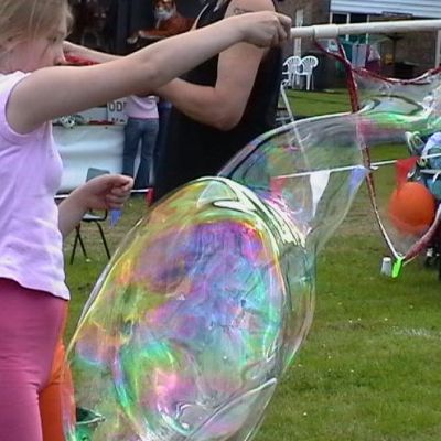 Bubble activity at a Jolly Good Productions event