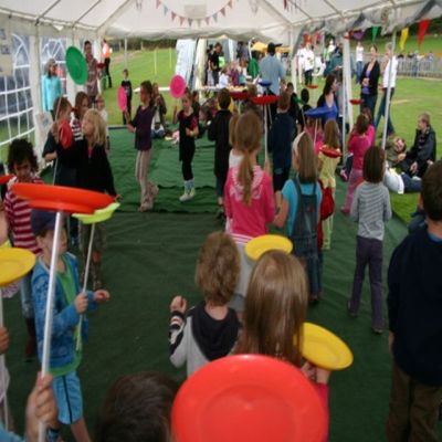 Circus skills workshop by Jolly Good Productions