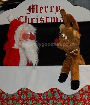 christmas presentation puppet