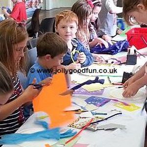 Children's craft workshop activity
