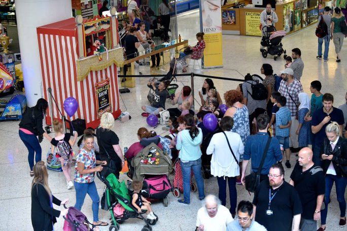 Indoor Punch and Judy show