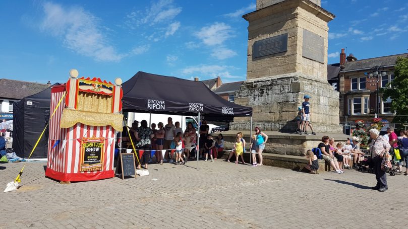 Punch and Judy in Ripon