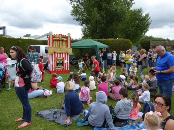 Punch and Judy at a Seaside Day