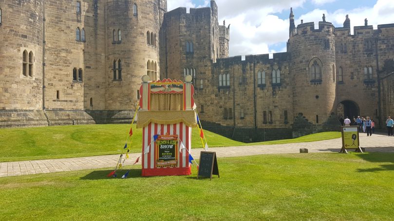 Punch and Judy Show at Alnwick Castle