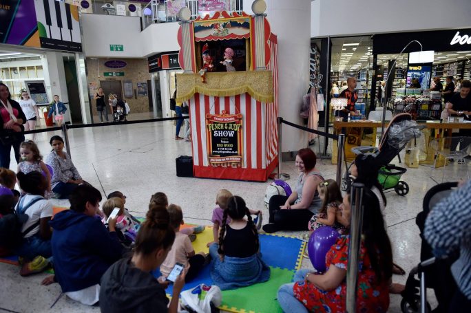 Shopping centre audience