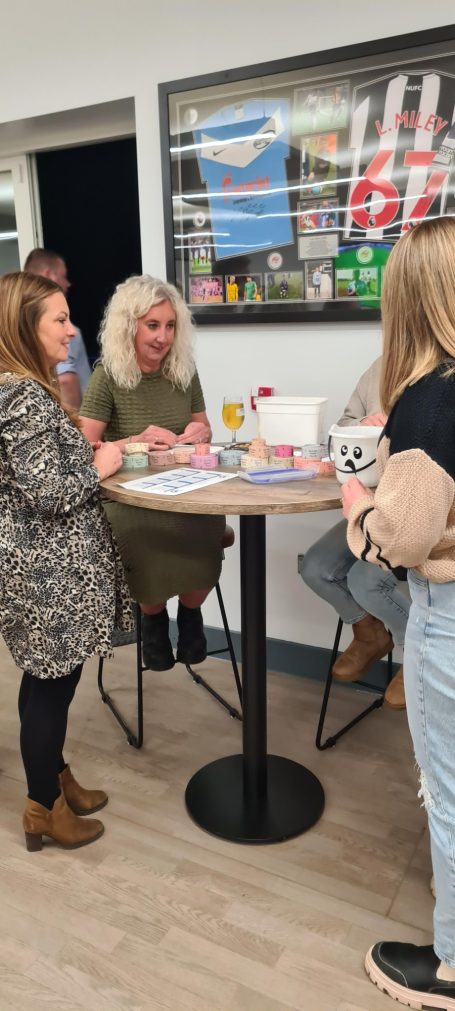 Placing a bet at the Tote